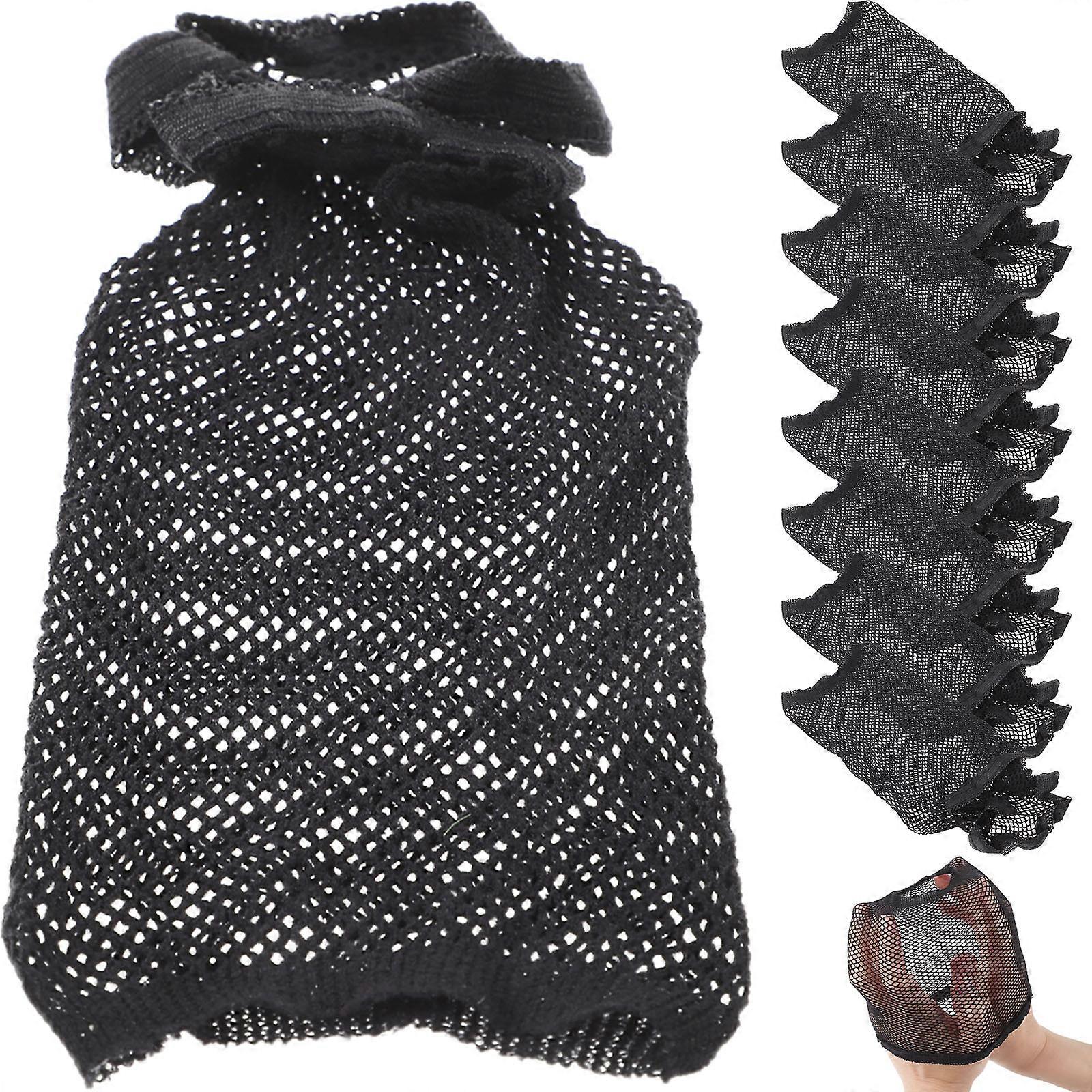 10Pcs Wig Caps Mesh Net Wig Caps Weaving Hair Net for Wig Close End Girl Mesh Wig Cap