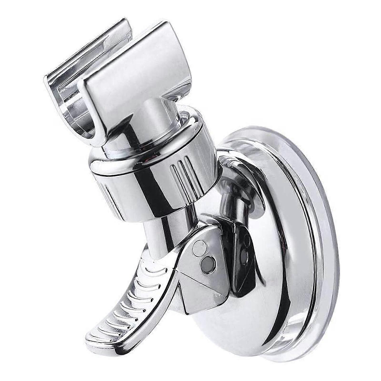 New Vacuum Suction Cup Shower Head Holder, Removable Shower Head Bracket, Height Adjustable
