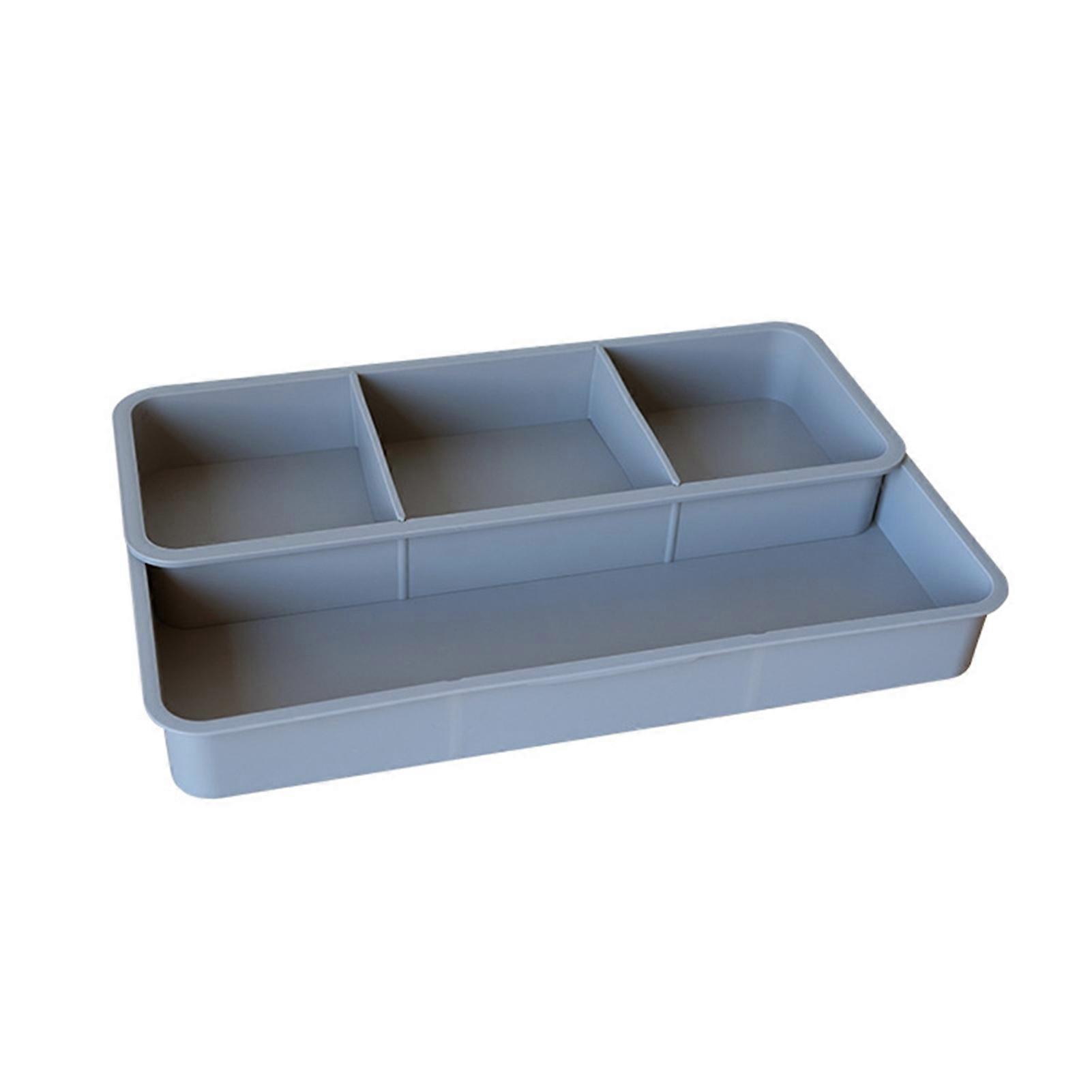 Kitchen Drawer Box with Removable Partitions Maximize Storage Space Kitchen Drawer Box for Tableware And Utensils Jikaixiang