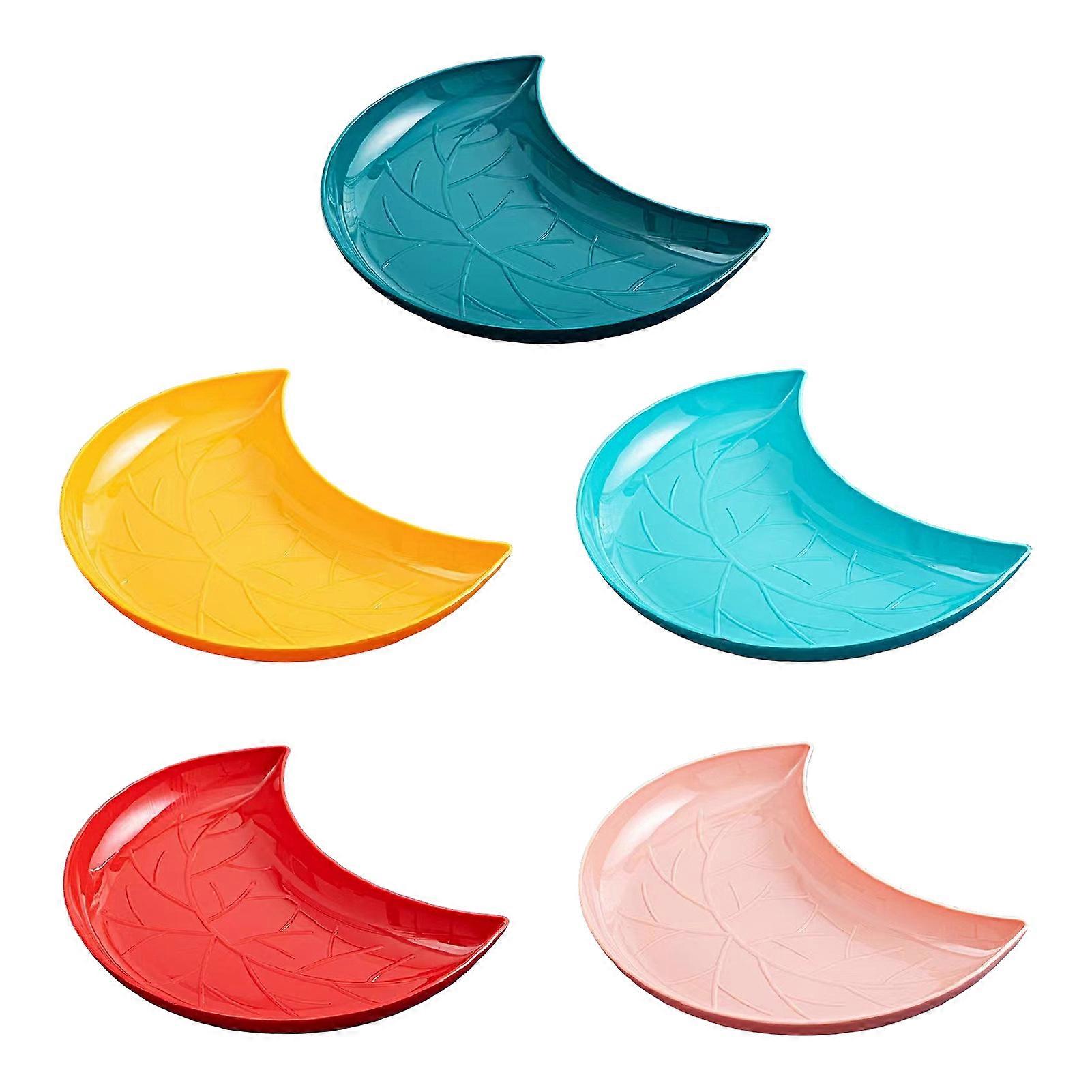 Fruit Dried Fruit Plate Snack candy tray Plastic Kitchen Tableware All-purpose Snack Plate for Kitchen