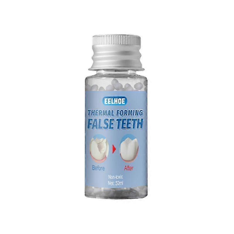 False Teeth Solid Glue Temporary Tooth Repair Kit Moldable Thermal Fitting Teeth Pellet Adhesive