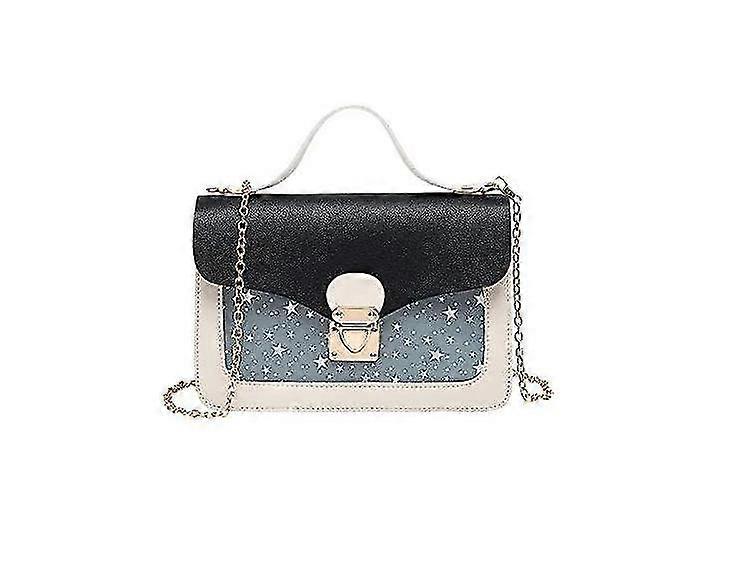 Mini Chain Handtas Small Square Bag-zwart