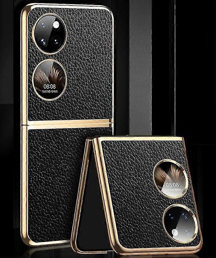 غطاء جلدي متوافق مع هاتف هواوي P50 الذكي الجيب