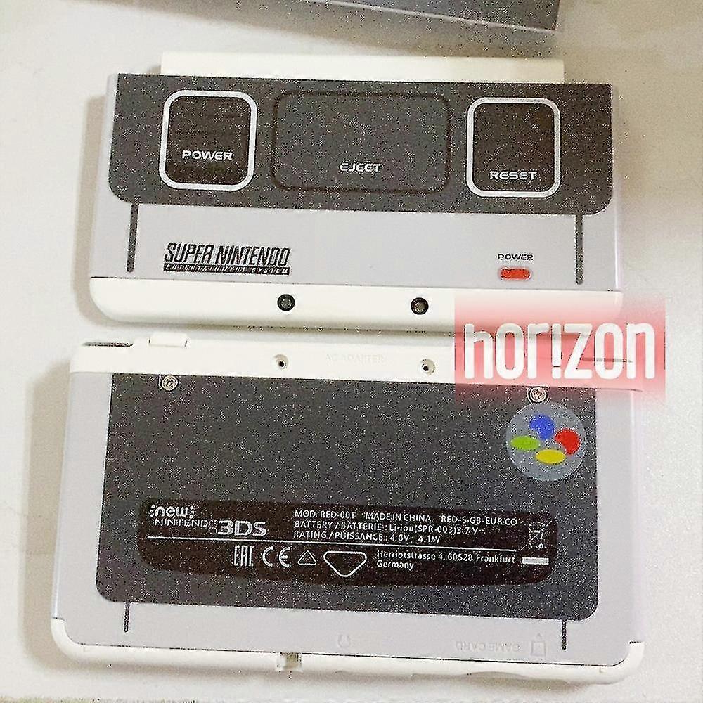 8 Color Limited Edition A + E Shell Case Housing For New 3ds Console Faceplate Back Battery Cover Case Replacement