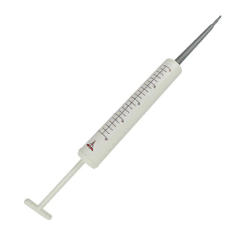 لعبة حقنة عملاقة الجدة حقن وهمية هالوين الدعامة (51 × 5.1 سم) - أبيض