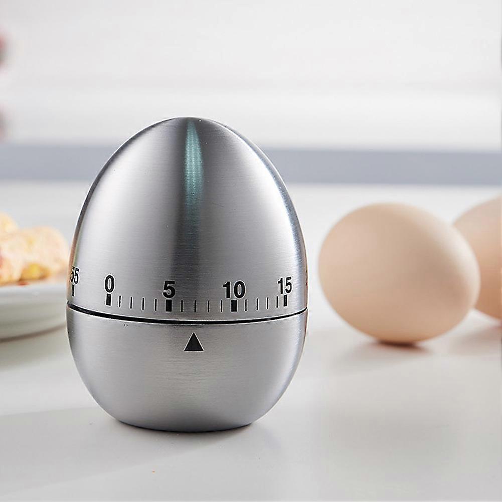 Kitchen Cooking Timer Stainless Steel Egg Alarm Clock 60 Minutes Countdown Timer Clock Cooking Tools Kitchen Accessories