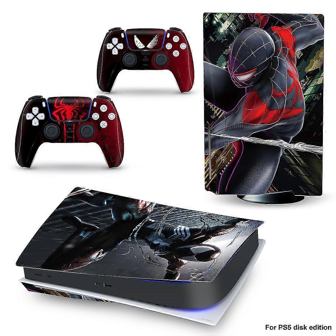 Ps 5 Autocollants Vinyle Skin Decal Décoratif Host Decal Film Optical Drive Version du package complet Host Stickers