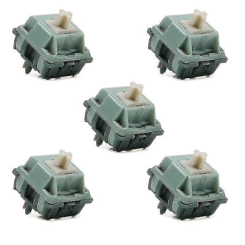 Diy Mechanical Gaming Keyboard 5 Pin 65g Green Snake Linear Axis Pom Switches