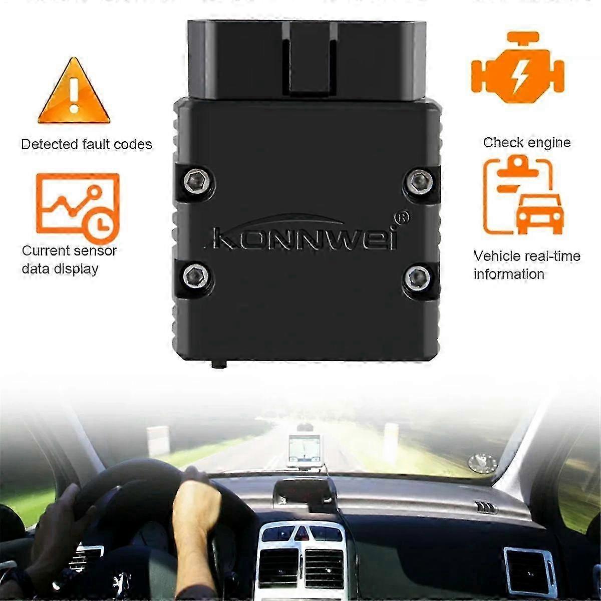 V1.5 Obd2 Scanner Kw902 Bluetooth-compatible Auto Scanner Mini Kw902 Code Reader For Android Phone