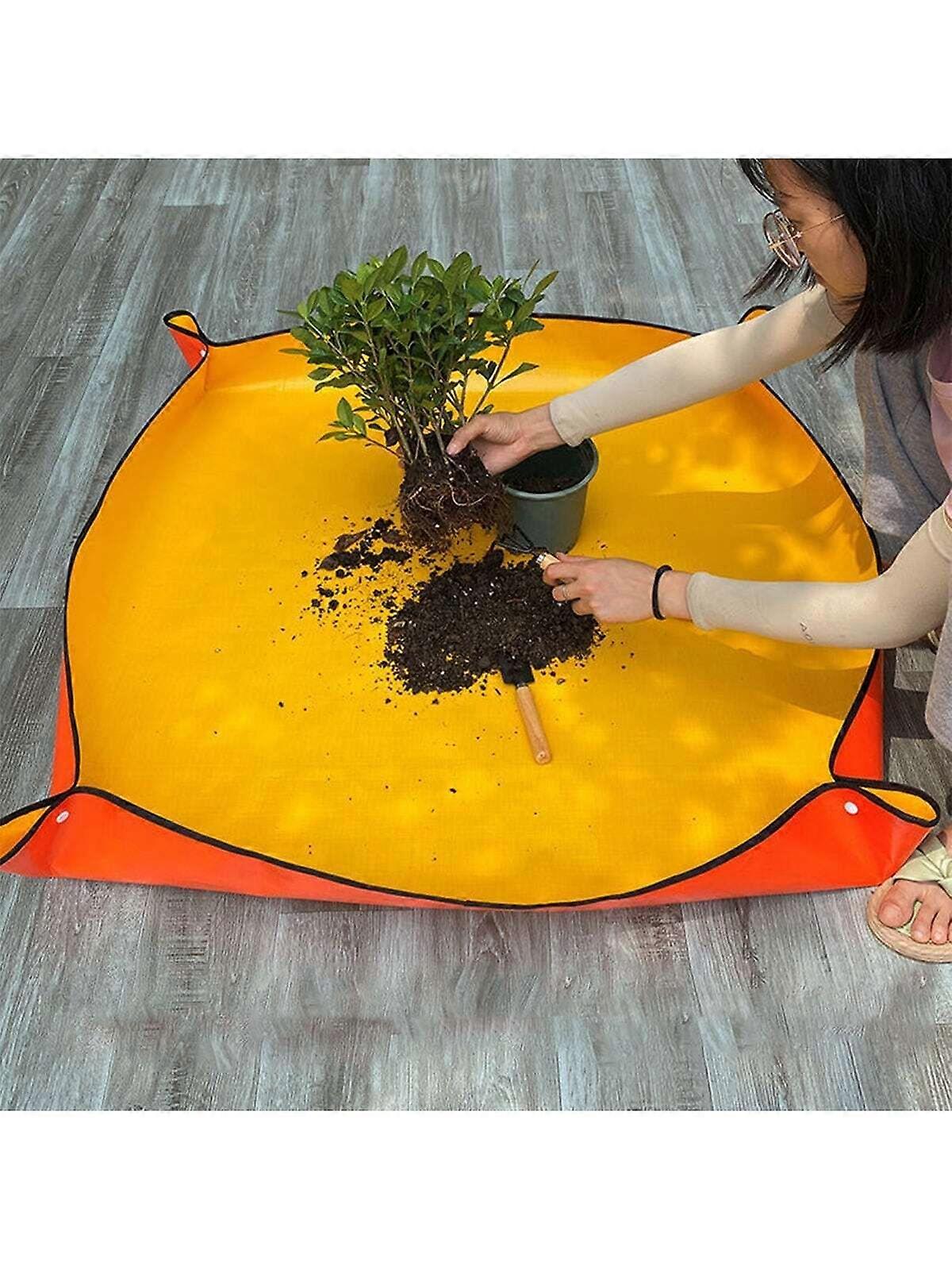1pc αδιάβροχο στρώμα κηπουρικής, κατάλληλο για τη μεταφύτευση λουλουδιών & χυμωδών φυτών και το έδαφος-Upturn