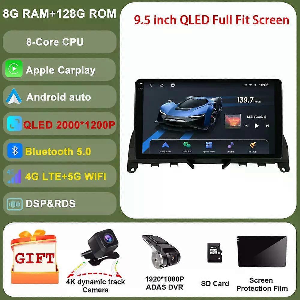 Android For Mercedes Benz C Class W204 S204 2007 - 2014 Car Radio Multimedia Dvd Player Stereo Navigation Gps Autoradio Audio