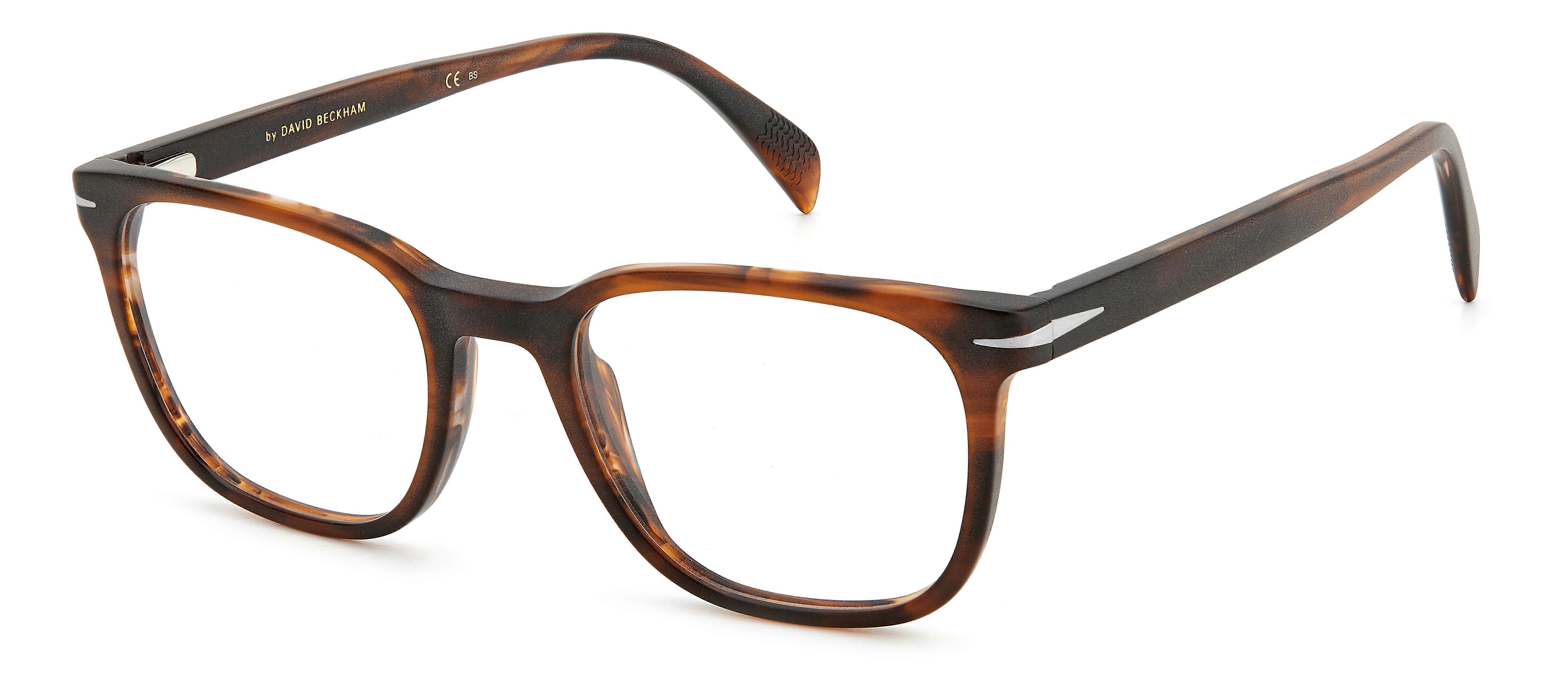 Eyewear Frames DAVID BECKHAM DB 1107 EX4 BROWN HORN 52/20/150 MAN