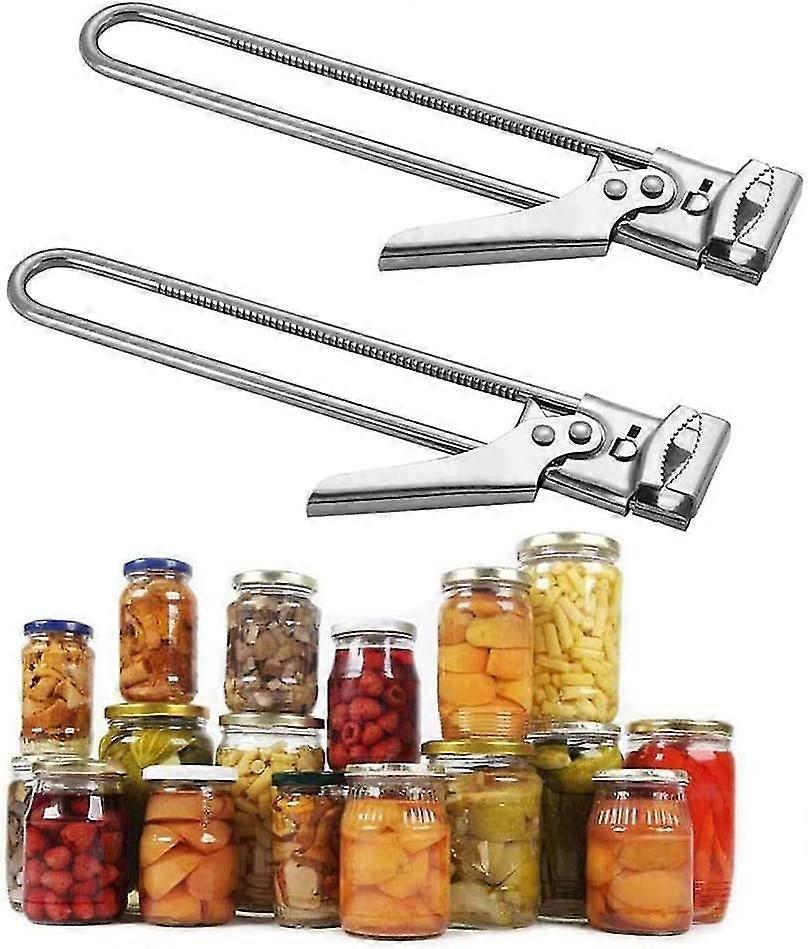 Multi-functional Adjustable Stainless Steel Jar er With Jar Lid Clamp And Bottle er, 2 Piece Kitchen Bottle er,9329