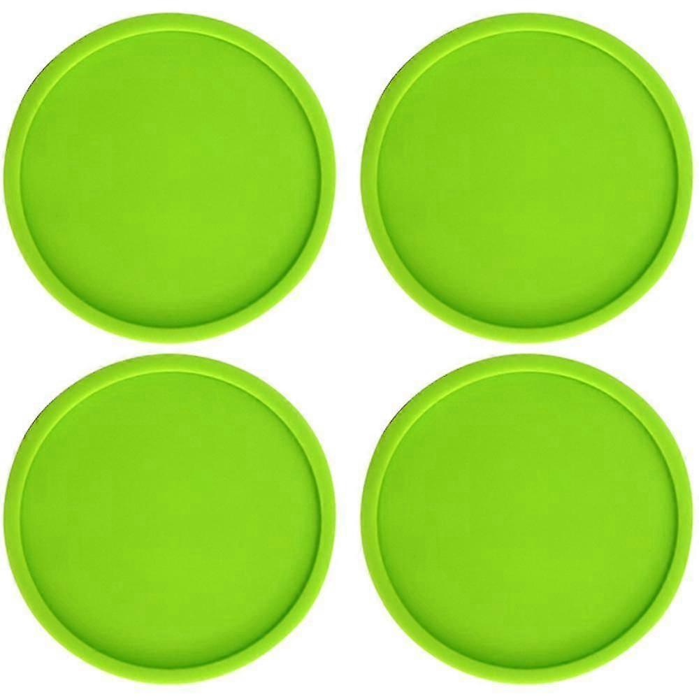 Silicone Drink Coasters,heat Resistant Cup Mate,soft Coaster For Table Tope Protection