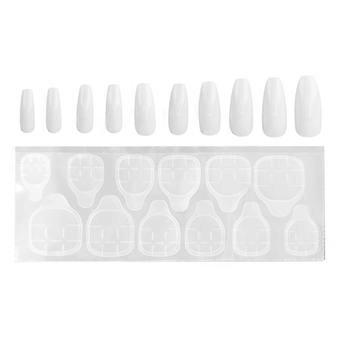 10pcs Coffin Press On Nails Long Press Full Cover False Nails for Women and GirlsN5342-01