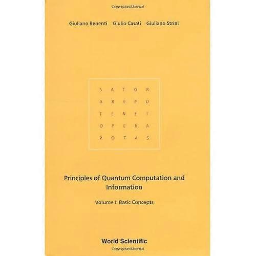 Principles of Quantum Computation and Information: Basic Concepts v.1: Basic Concepts Vol 1