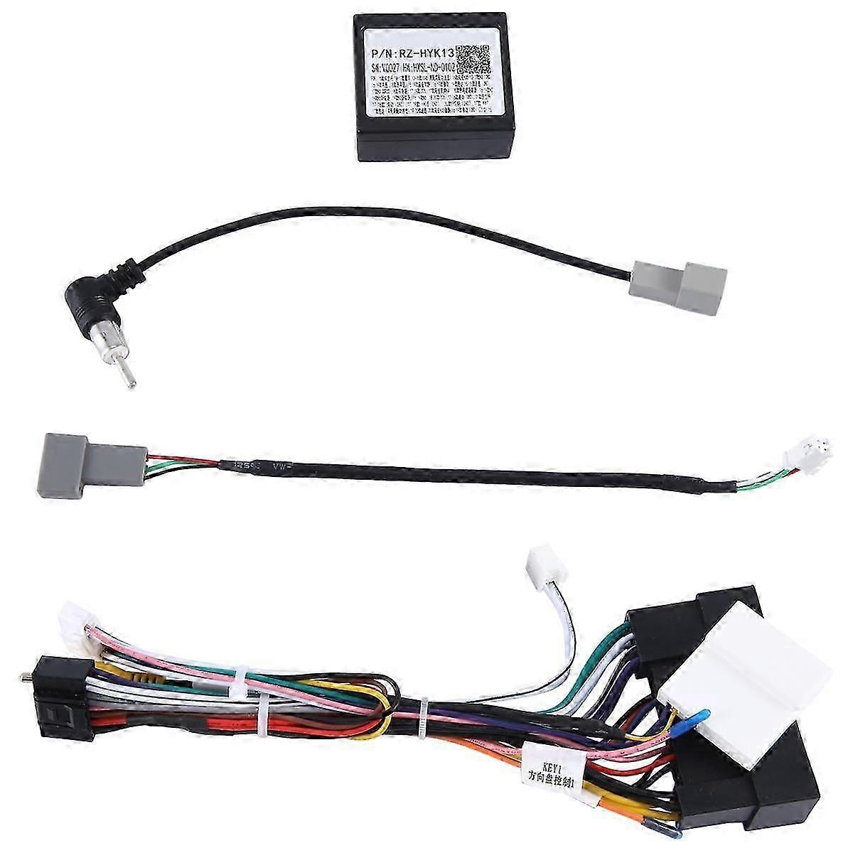 Autorádio CANBus kabel napájecí kabelový svazek zásuvka konektor CAN sběrnice dekodér kompatibilní s Carnival Sedona so