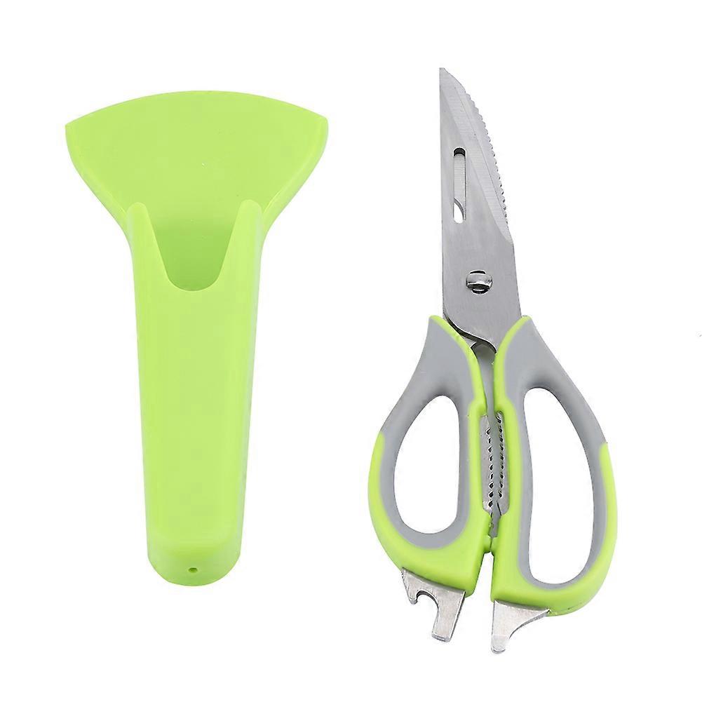 Multifunctional Kitchen Scissors Magnetic Removable Knife Cutter for Vegetable Poultry Fish