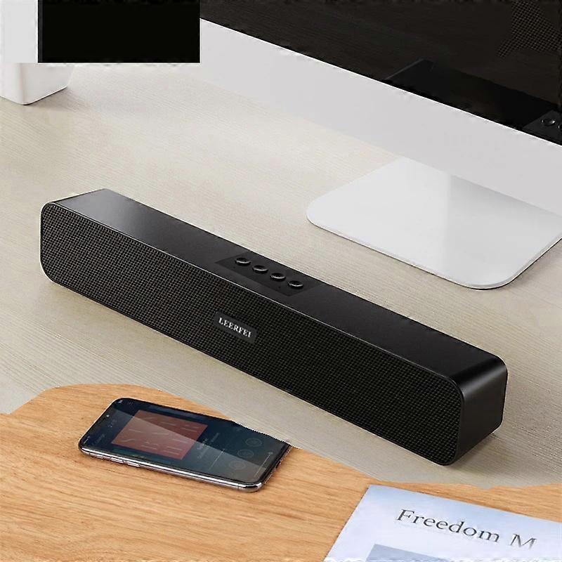 LEERFEI E91 10W Long Bar Shape Card Áudio Bluetooth