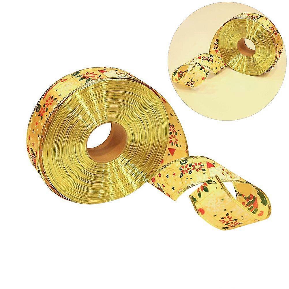 Christmas Gift Packaging Ribbons Christmas Tree Decoration Ribbons Festive Party Supplies Christmas Ribbons