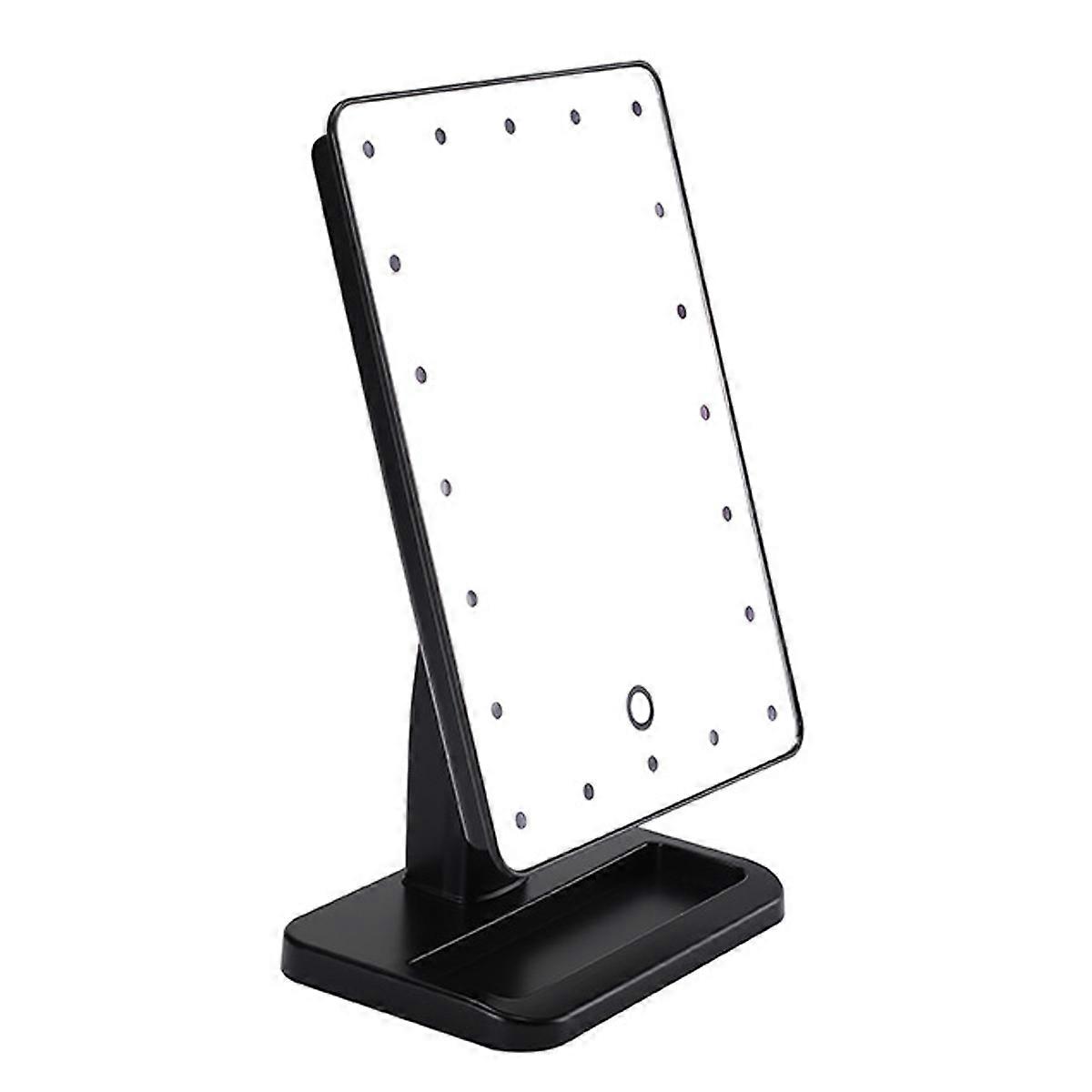 Makeup Mirror with Bluetooth Speaker and LED Lights, Smart Home Audio Mirror