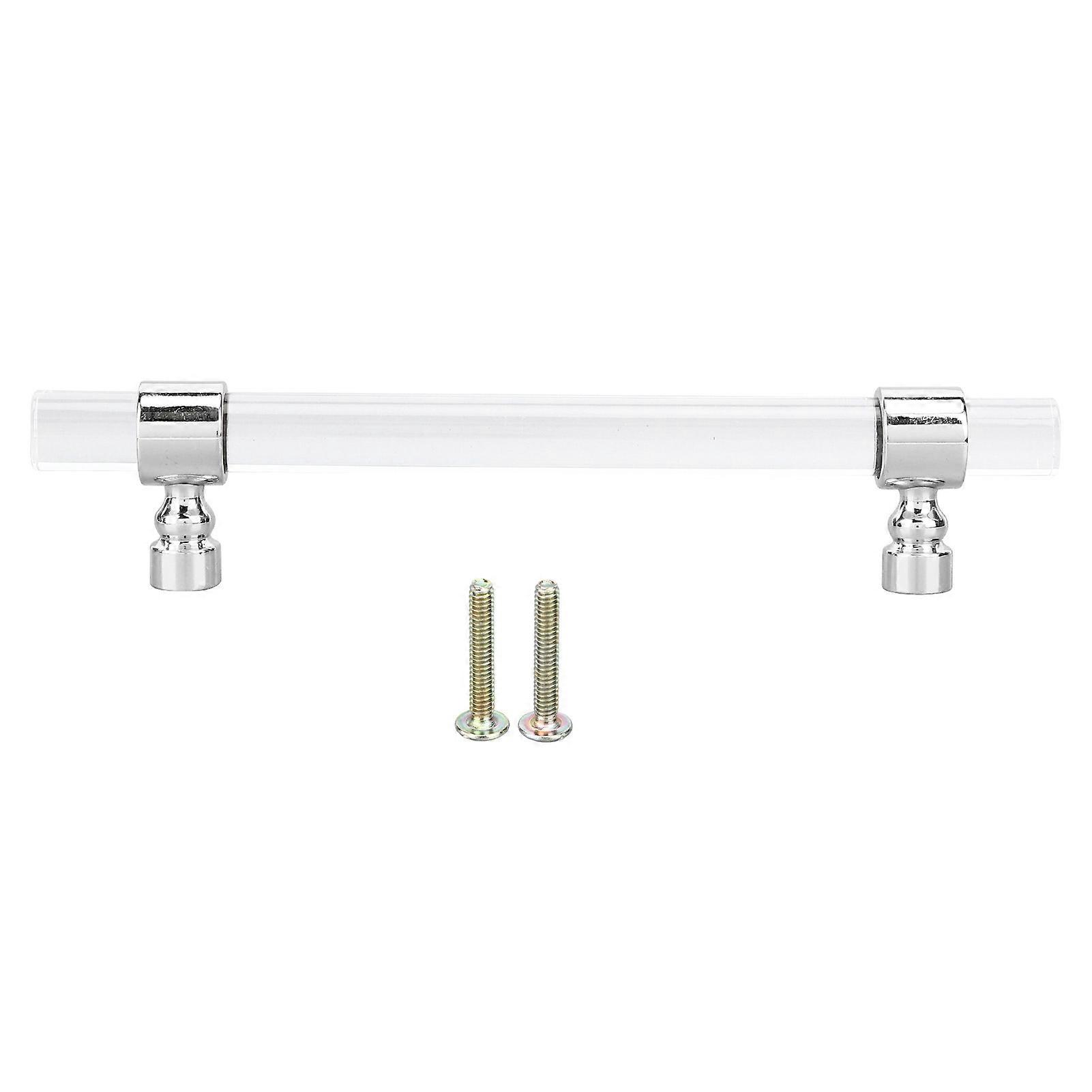 Crystal Acrylic Handle Transparent Easy to Install Drawer Pull Handle for Cabinets Drawers Dressers