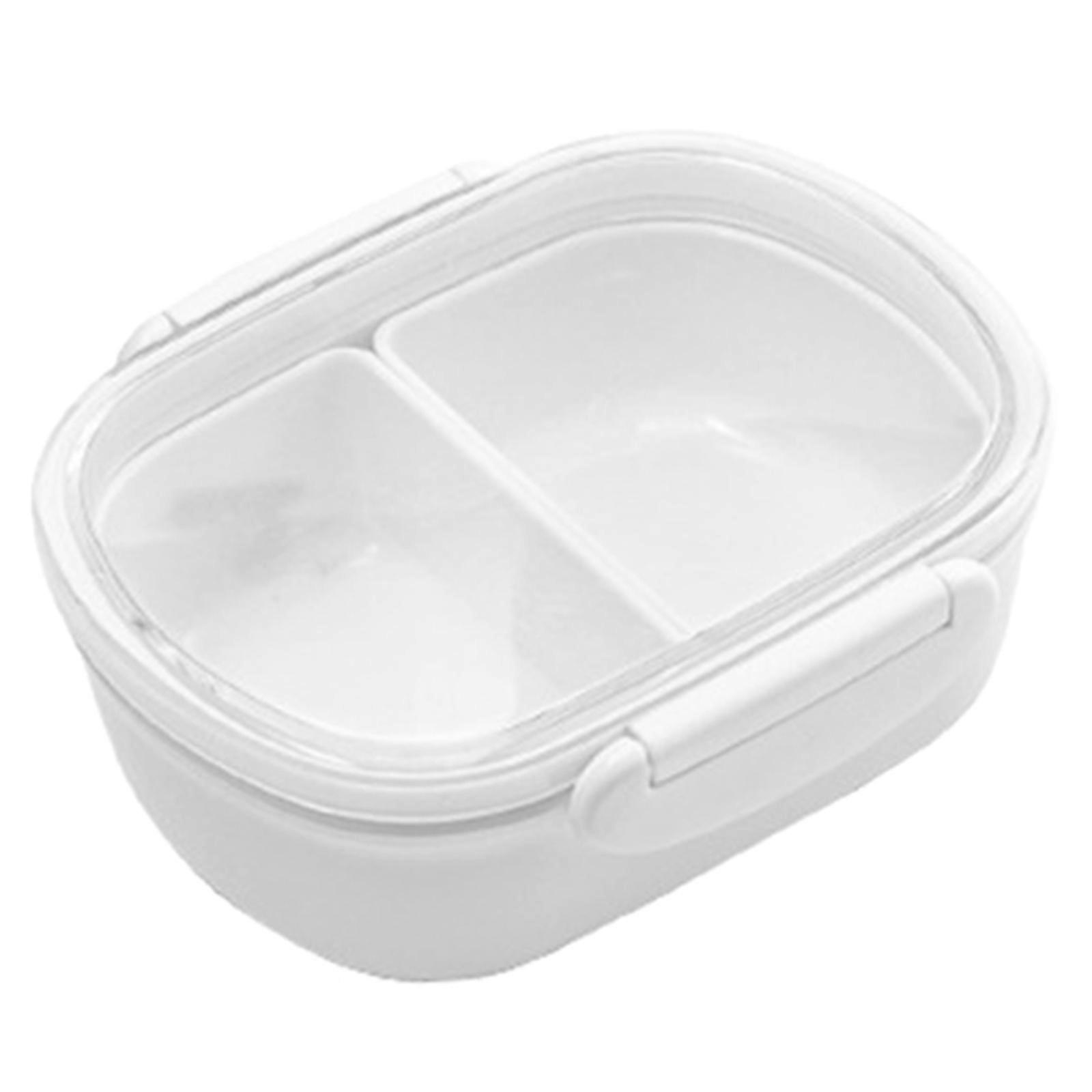 Protable Student Bentos Box Student Lunch Box ABS Bentos Case Meal Box Plastic Texture Perfect for Meals and Snacks small
