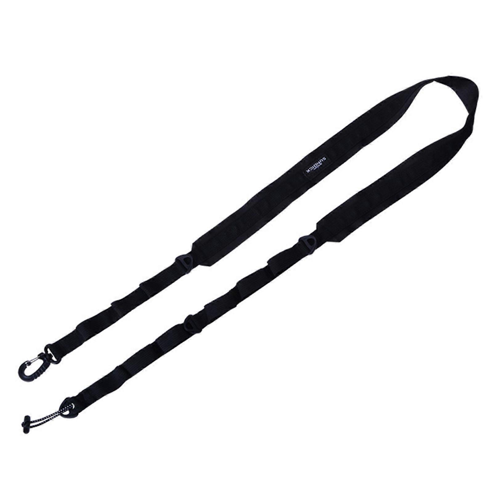 通用户外吊带高品质防水带黑色带可调节户外佩戴带重型户外运动配件