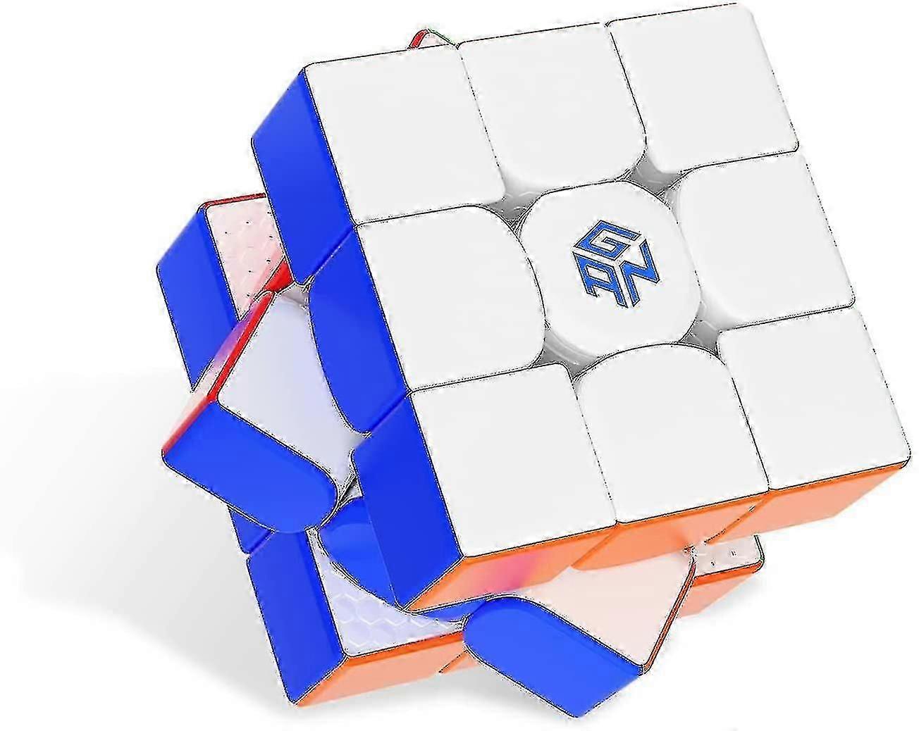 Gan11 M, 3x3 Magnetic Speed Cube Stickerless Magic Cube Stickerless Cube Frosted Surface Tw