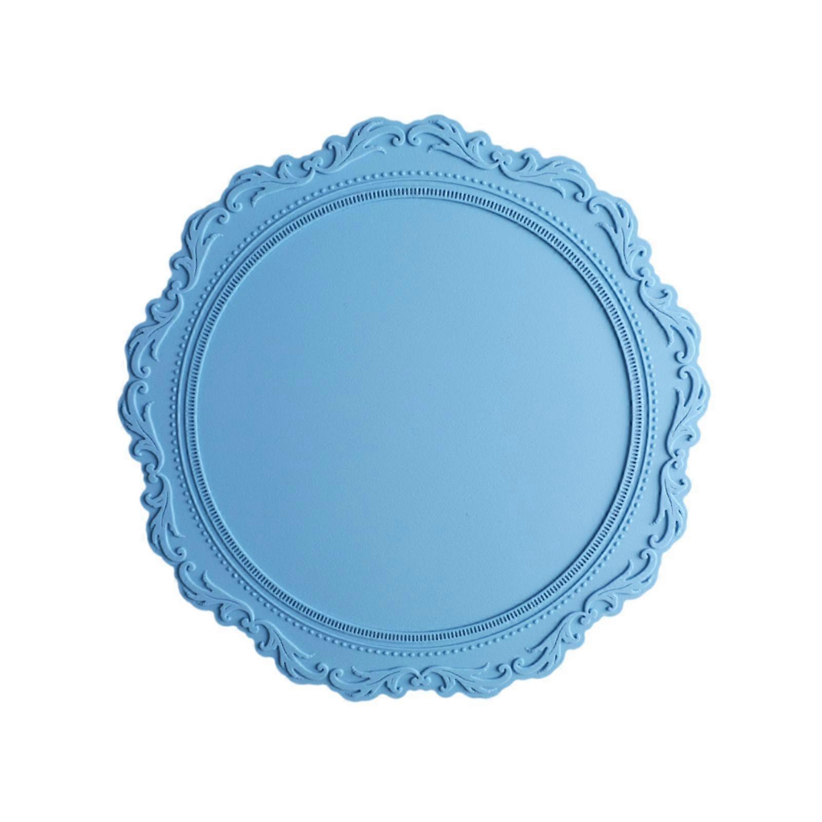 Silicone Placemat Heat Resistant Dining Table Decor Elegant Easy to Clean Multi