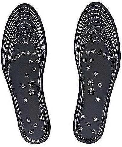 1 Pair Acupressure Slimming Insoles,Washable and Cuttable-GOOD