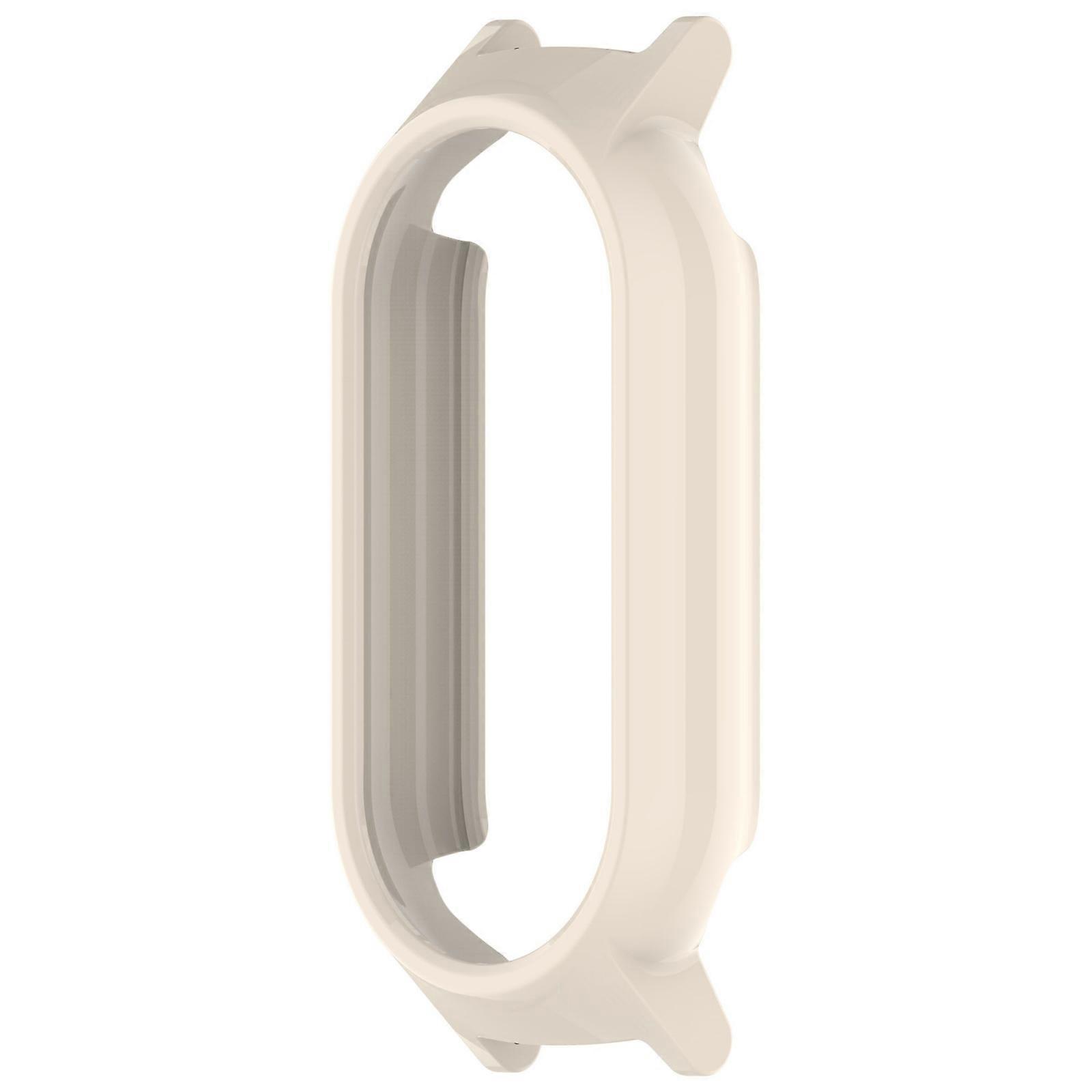 Protective Shell for Band 9 Smartband Case Cover Half Coverage Bumper Case with 12mm Strap Interface Dustproof Shell White