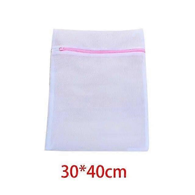 3 Size Zippered Mesh Laundry Wash Bags Protection Net Foldable Thicken Delicates Lingerie Underwear Washing Machine Clothes Bags