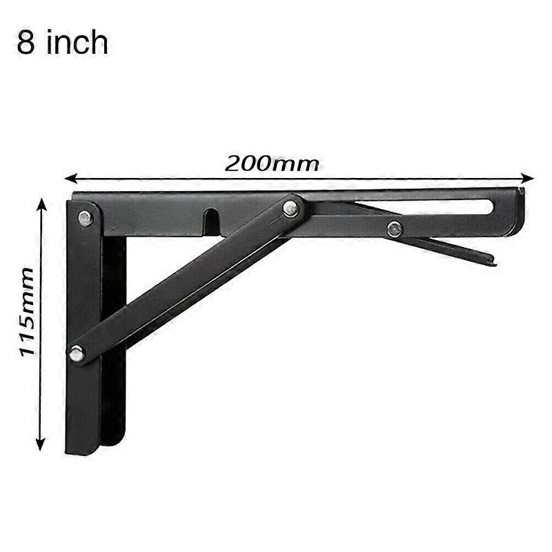 2Pcs Campervan Folding Bracket Table Shelf