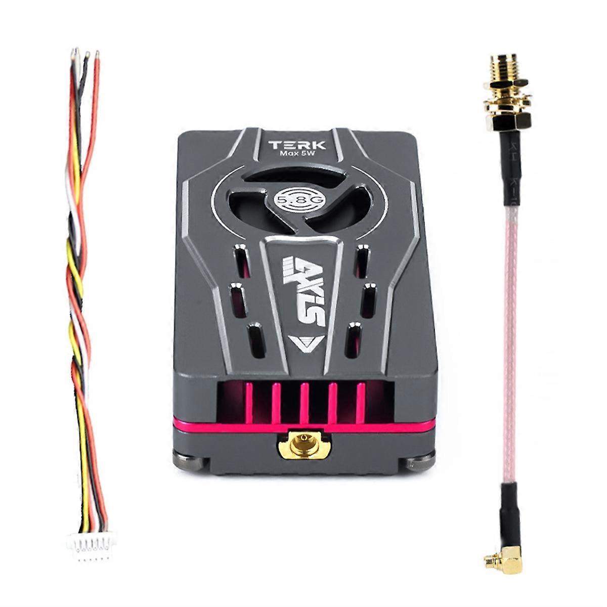 For Axisflying TERK VTX 5.8G 5W VTX 48CH FPV Video Transmitter