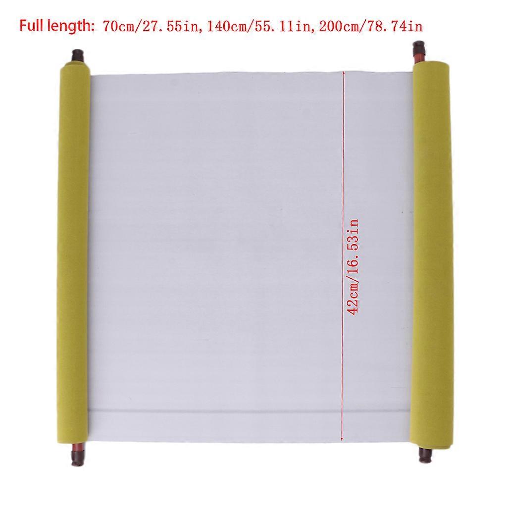 Multifunctional Blank Writing Thick Oxford Cloth Roll Small/Medium/Large Reusable for Ideal for Calligraphy Practice 0.7m*42CM