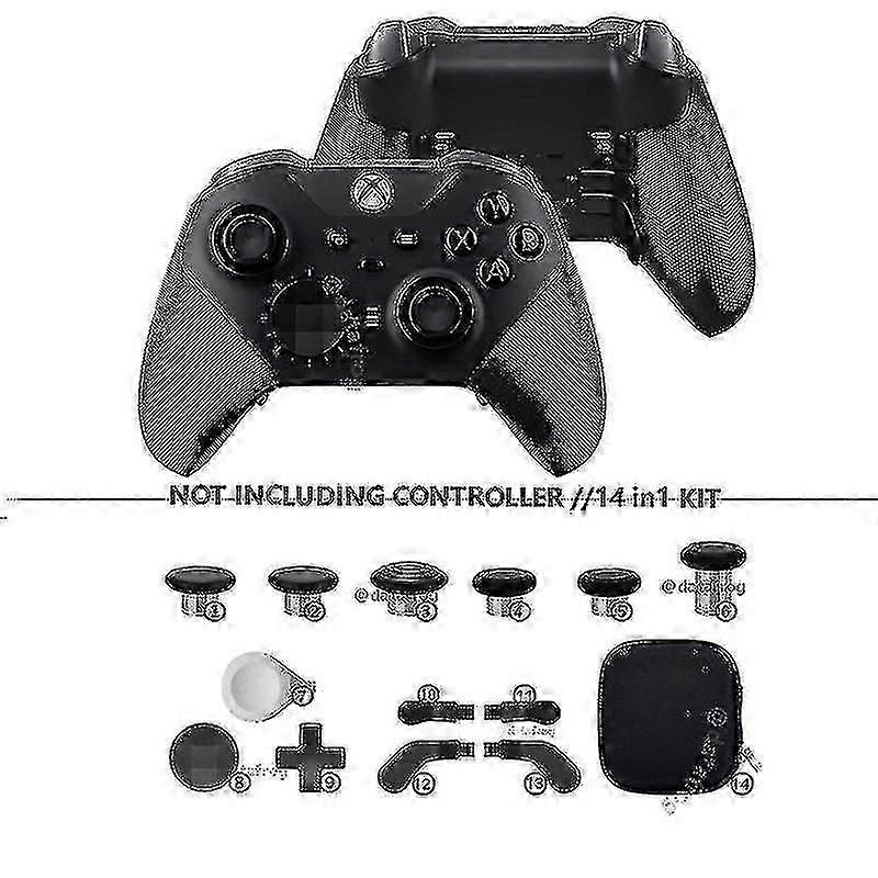 متوافق مع Xbox One Elite Series 2 Generation Elite Edition مقبض زر معدني هزاز مجداف 1