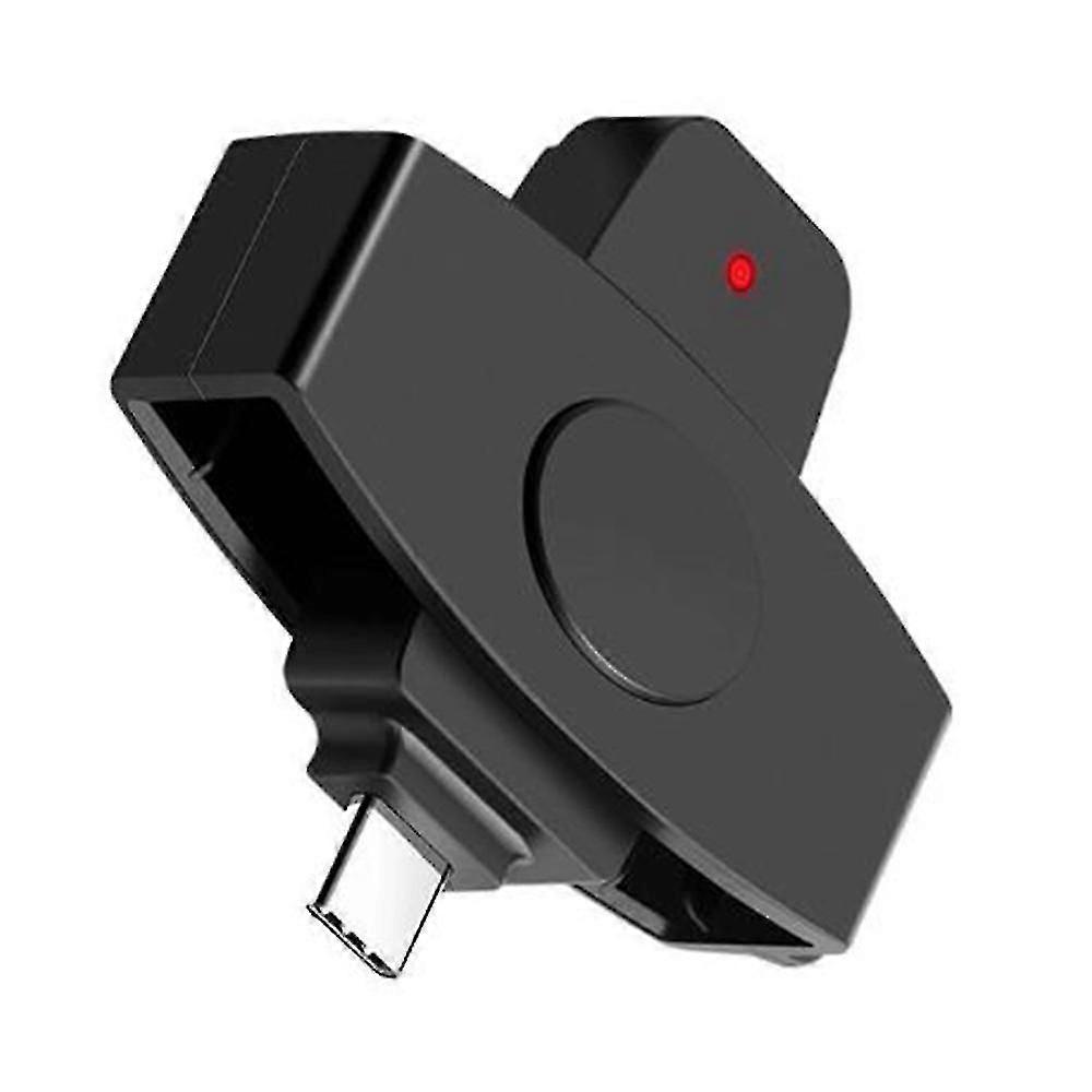Cscr3 Smart Card Reader Type-c Bank Belastingaangifte / ic Card Id Card Reader