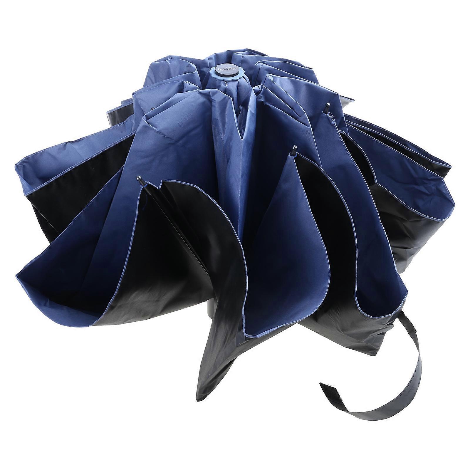 Travel Umbrellas Windproofs, Rainproofs Folding Parasols with 99% Protections, Black Coating