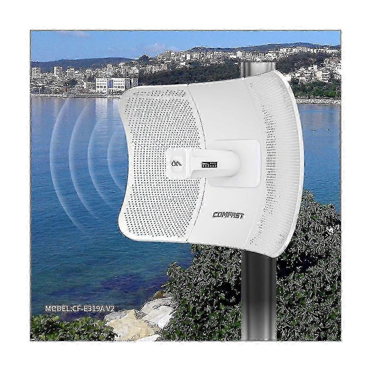 Long Range 25km 900mbps Transmission Wifi Cpe 5ghz Wireles Bridge Access Point 26dbi Antenna Lan R