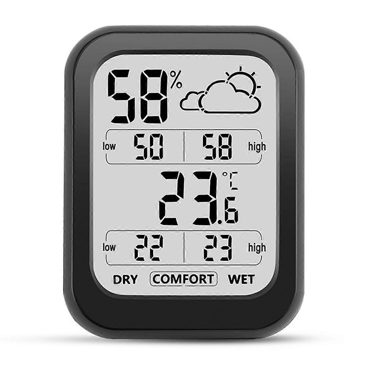 Room Thermometer Hygrometer Indoor, Humidity Sensor Meter, 2 Pack