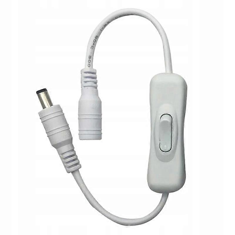 Dc 2.1/5.5 Cable With Switch 30cm Plug Socket