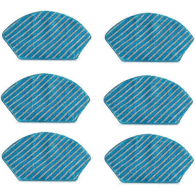 6pcs Washable Cloth Mop Cloth Cleaning Cloth Suitable For Midea