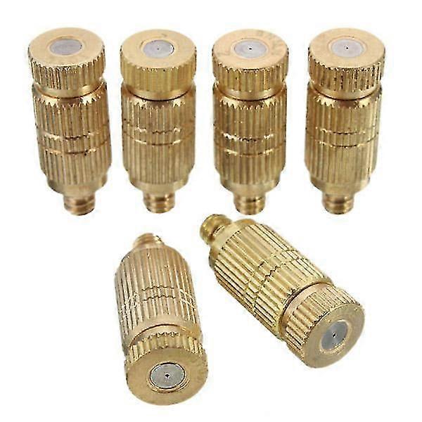 3/16 Zoll Gartenbewässerung Messing Nebelsprühdüse Kühlung Befeuchtung Rasensprenger