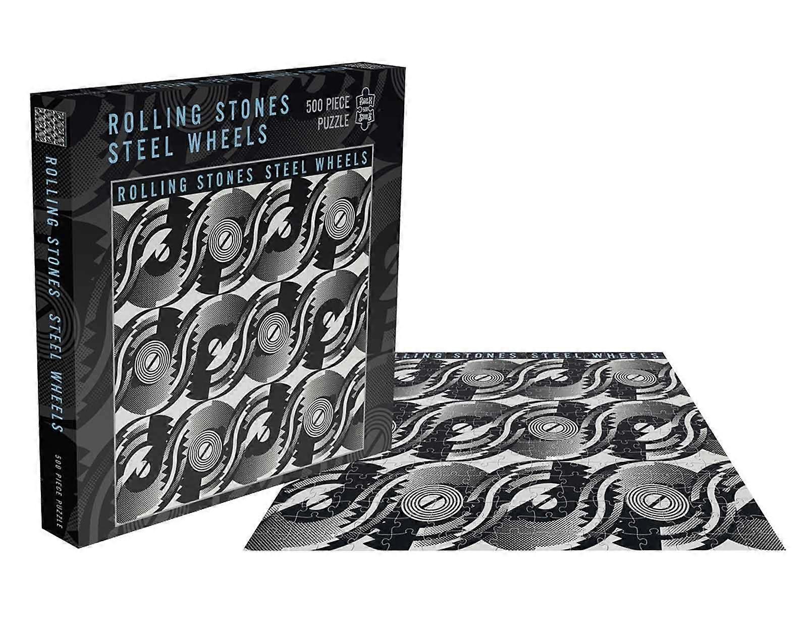 The Rolling Stones Jigsaw Puzzle Steel Wheels Album Cover new Official 500 Piece