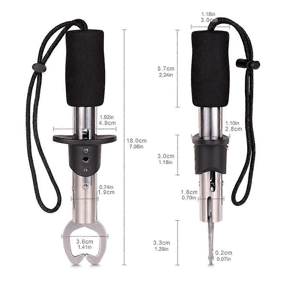 Aluminum Fishing Pliers Multifunctional Hook Remover and Split Ring Pliers