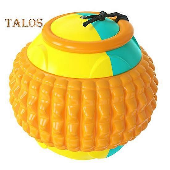 Dog Ball Toy Interactive Pull Throw Training Game Dog Toy Indestructible Dog Ball Fetch Toy for Aggressive Chewers