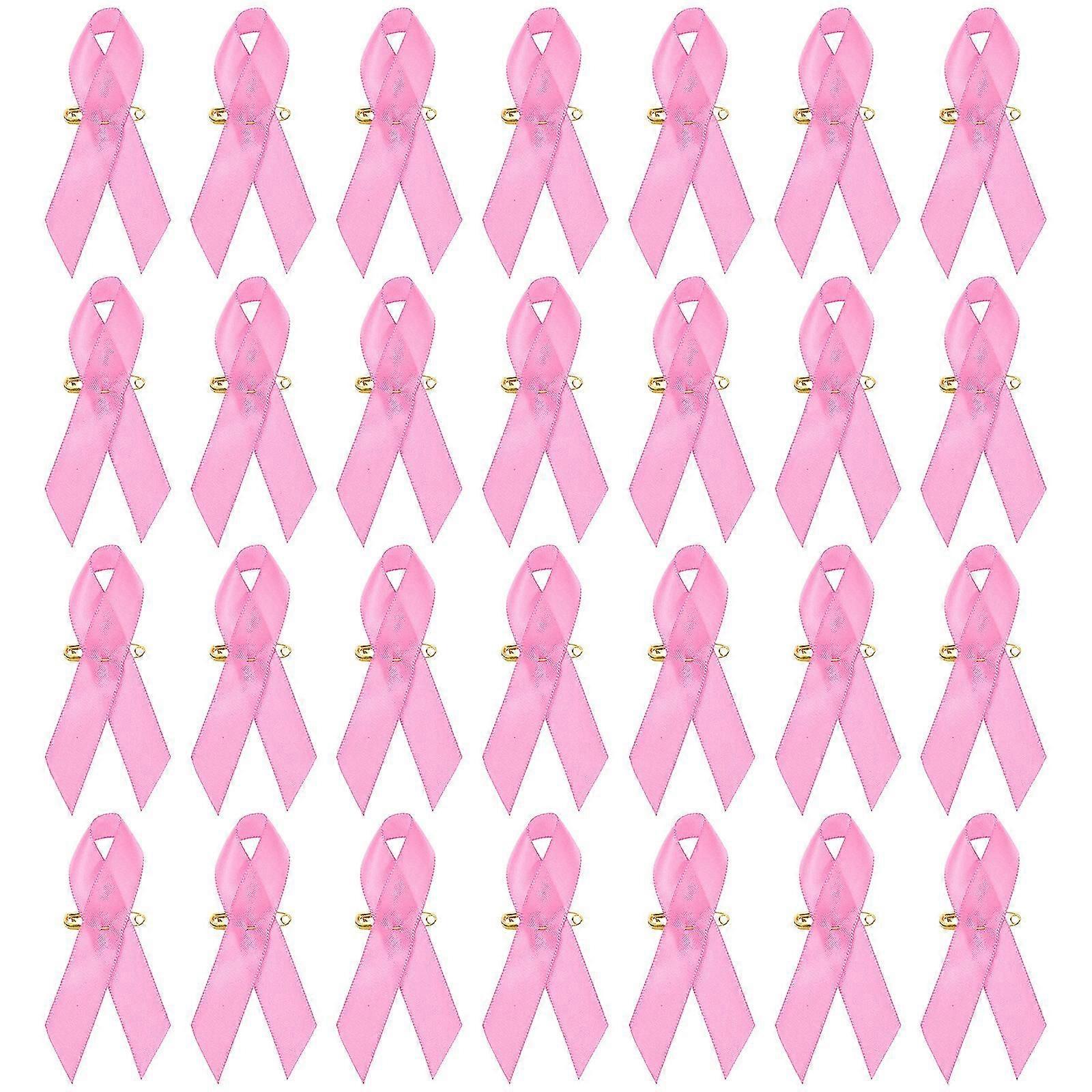 100 stücke Dekorative Fundraising Bänder Abnehmbare Brustkrebs Bänder Brustkrebs Awareness