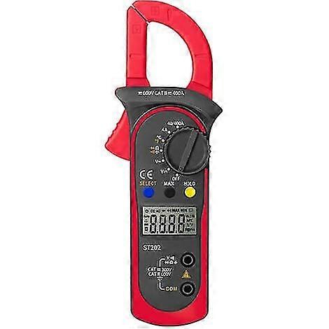 Digital Clamp Meter, Automatic Measuring Multimeter And Voltmeter, Tester For Measuring Voltage, Alternating Current, Resistance