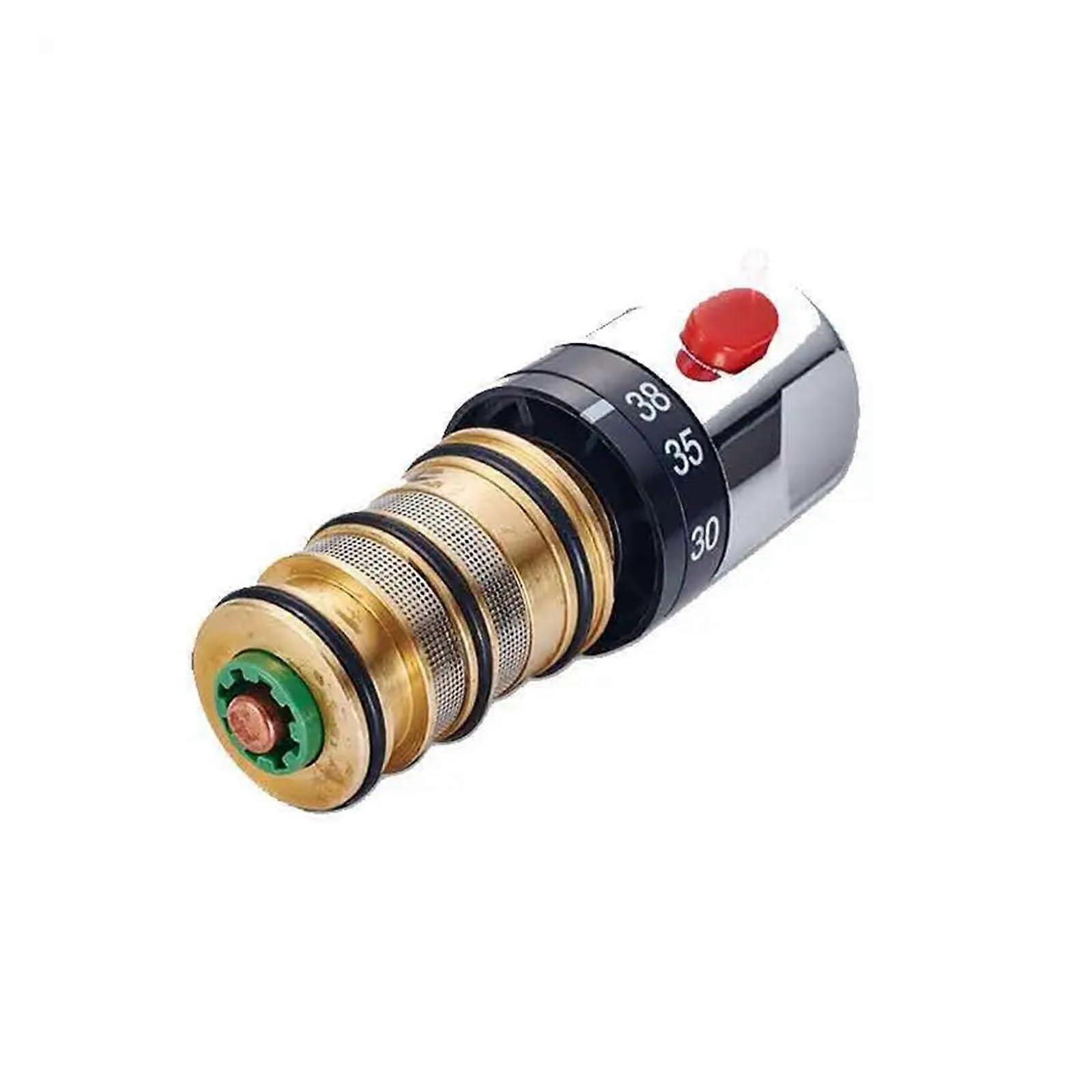 Faucet Cartridge Replacement, Adjustable Thermostatic Mixing Valve for Tap Water Temperature Control, Compatible with Standard Fixtures
